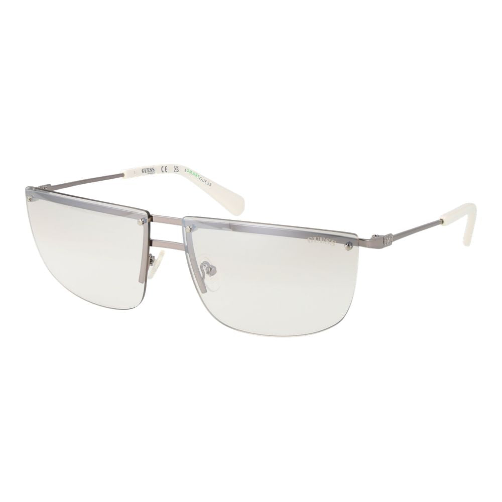 Guess Silver Metal Sunglasses - Luxe Nova