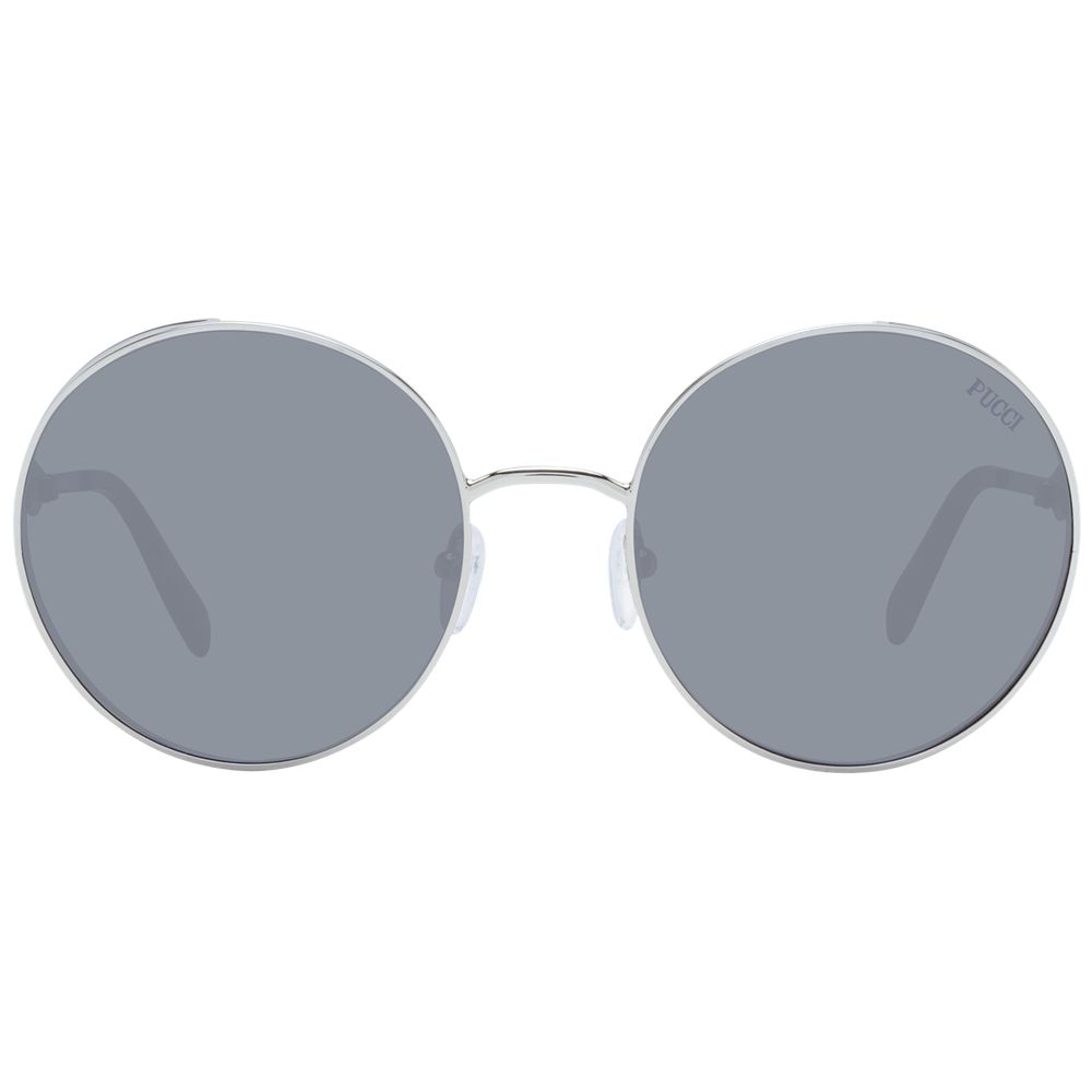 Emilio Pucci Gray Metal Sunglasses - Luxe Nova