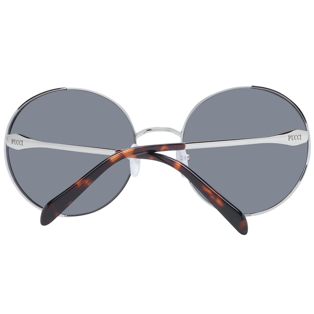 Emilio Pucci Gray Metal Sunglasses - Luxe Nova