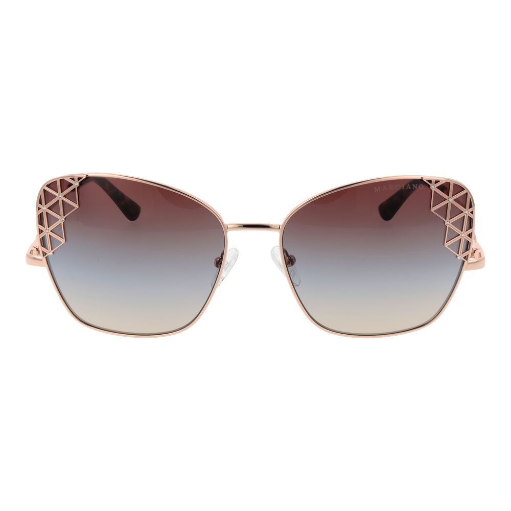 Marciano by Guess Rose Gold Metal Sunglasses - Luxe Nova