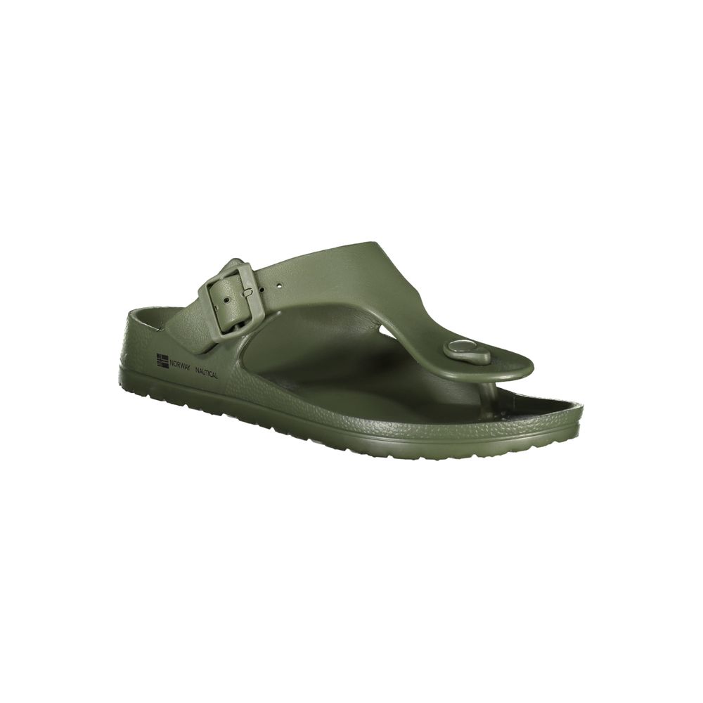 Norway 1963 Verde Plastica Men Ciabatta - Luxe Nova