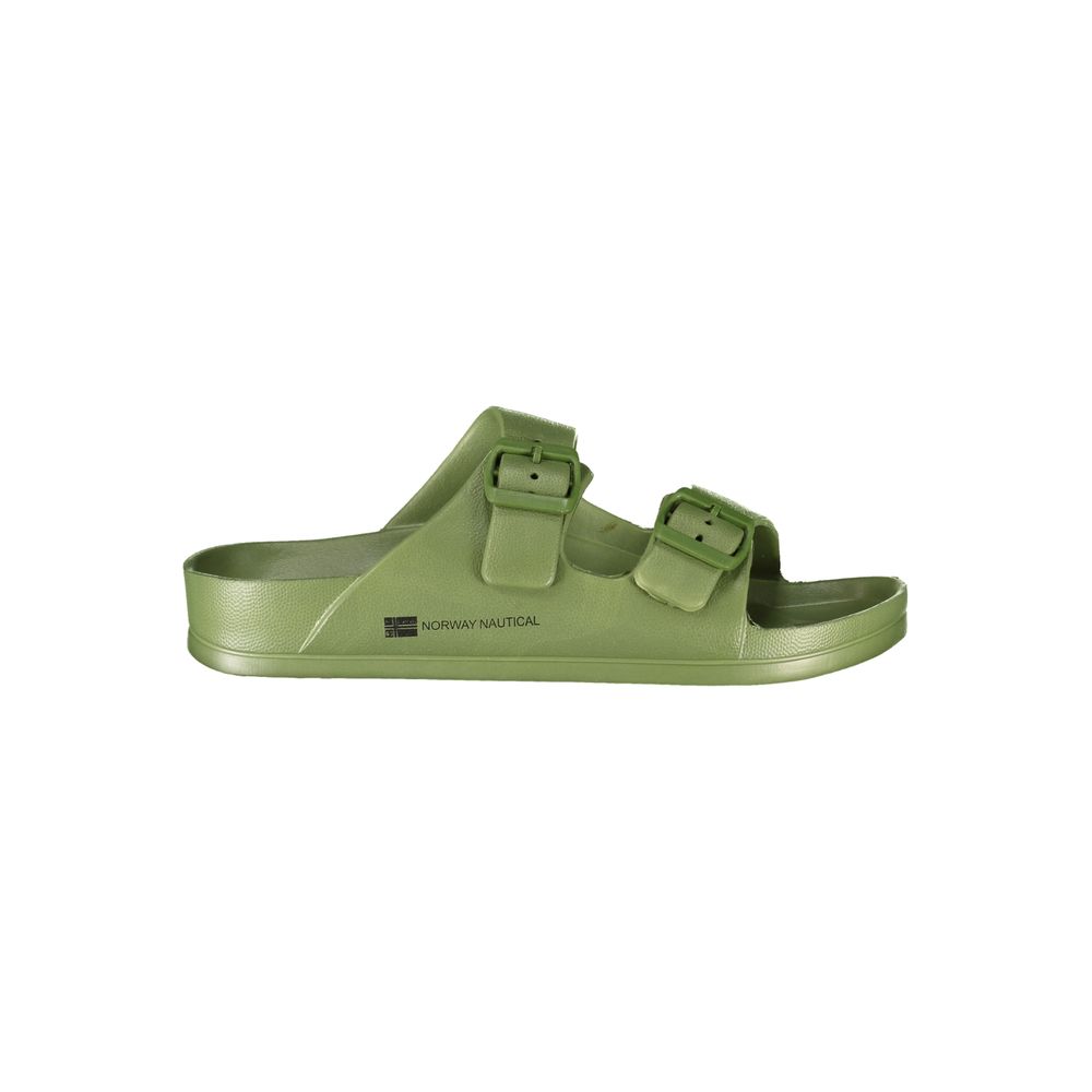 Norway 1963 Verde Plastica Mens Ciabatta - Luxe Nova