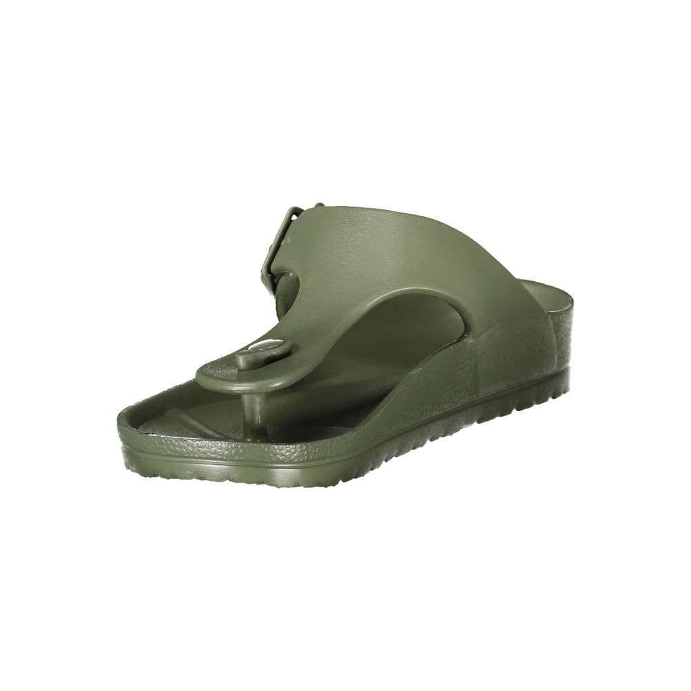 Norway 1963 Verde Plastica Men Ciabatta - Luxe Nova