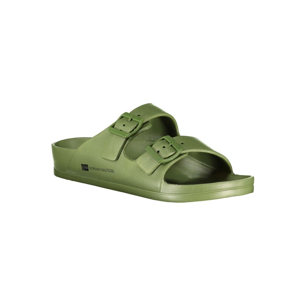 Norway 1963 Verde Plastica Mens Ciabatta - Luxe Nova