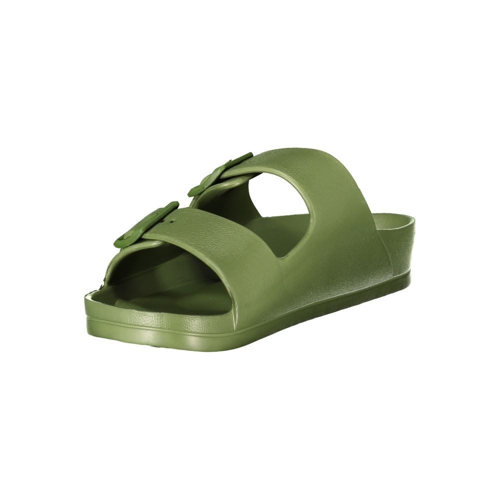 Norway 1963 Verde Plastica Mens Ciabatta - Luxe Nova