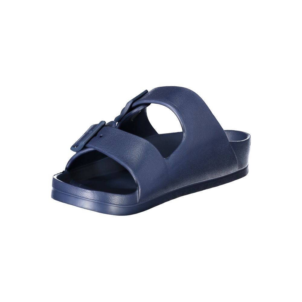 Norway 1963 Blue Plastic Mens Slipper - Luxe Nova