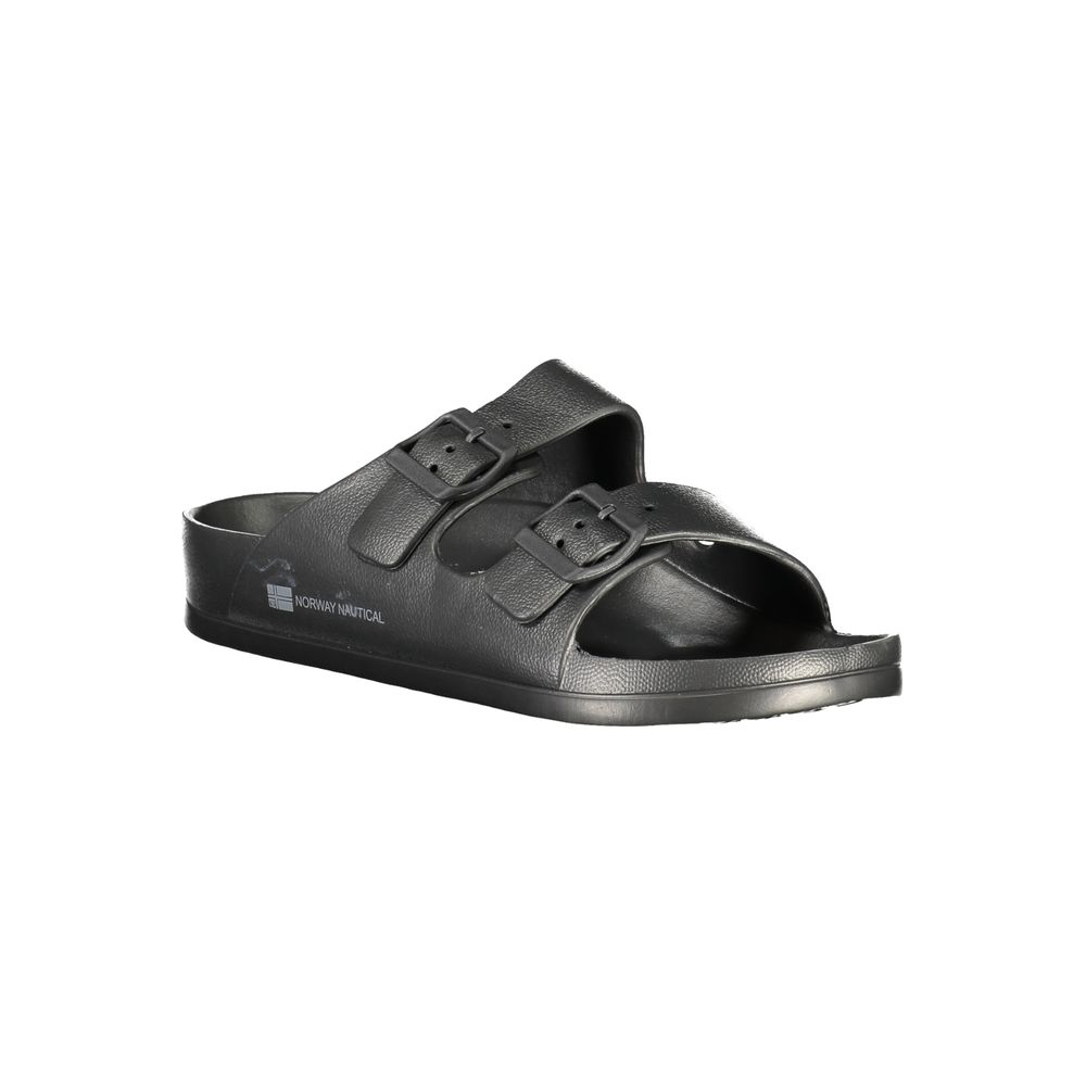 Norway 1963 Black Plastic Mens Slipper - Luxe Nova
