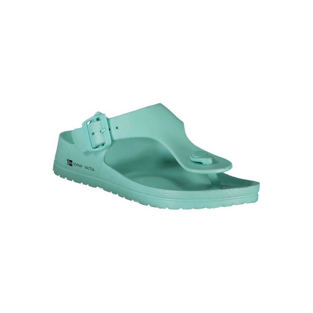 Norway 1963 Azzurro Plastica Women Ciabatta - Luxe Nova