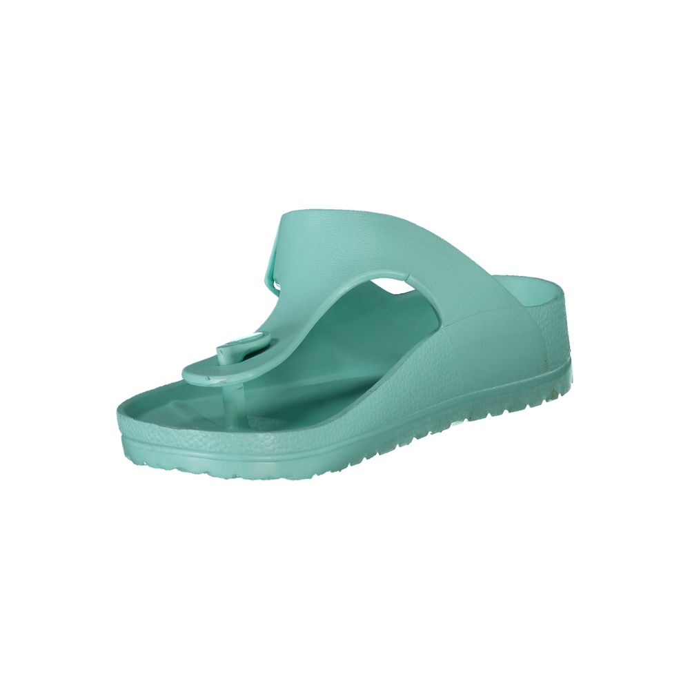 Norway 1963 Azzurro Plastica Women Ciabatta - Luxe Nova