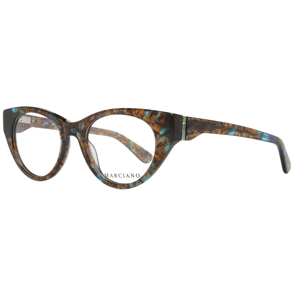 Marciano by Guess Brown Plastic Glasses (Frames) - Luxe Nova