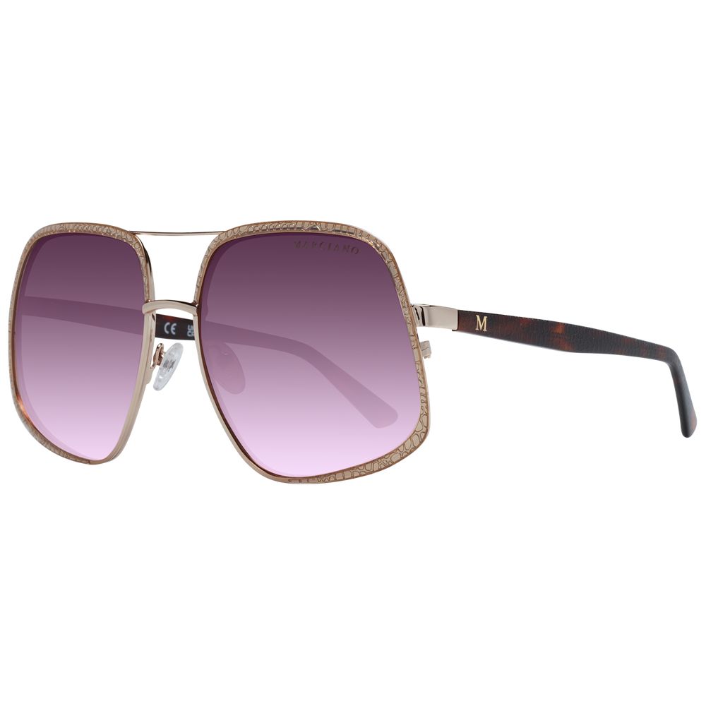 Marciano by Guess Gold Metal Sunglasses - Luxe Nova
