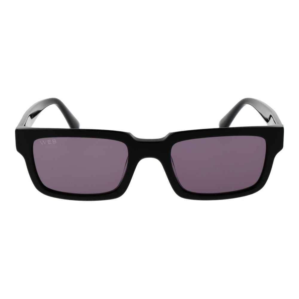 Web Black Acetate Sunglasses - Luxe Nova