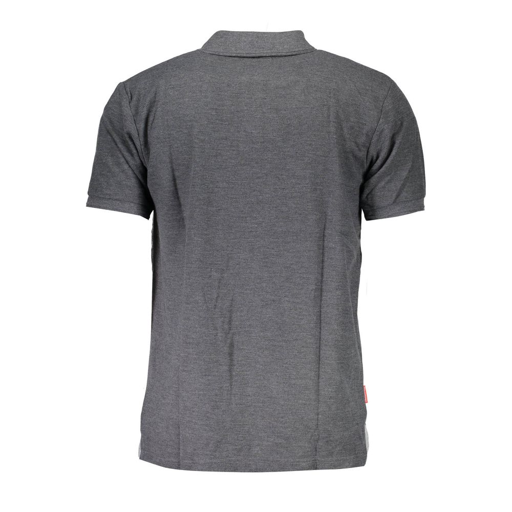 Slazenger Grigio Polyester Men Polo