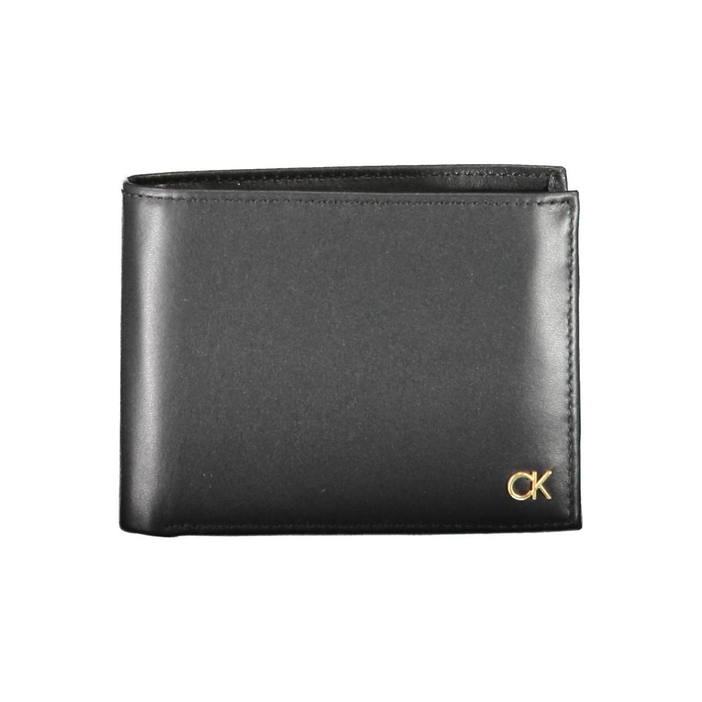 Calvin Klein Black Leather Men Wallet - Luxe Nova