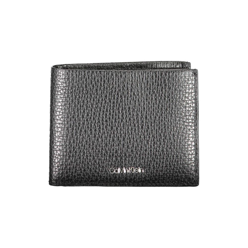 Calvin Klein Black Leather Men's Wallet - Luxe Nova