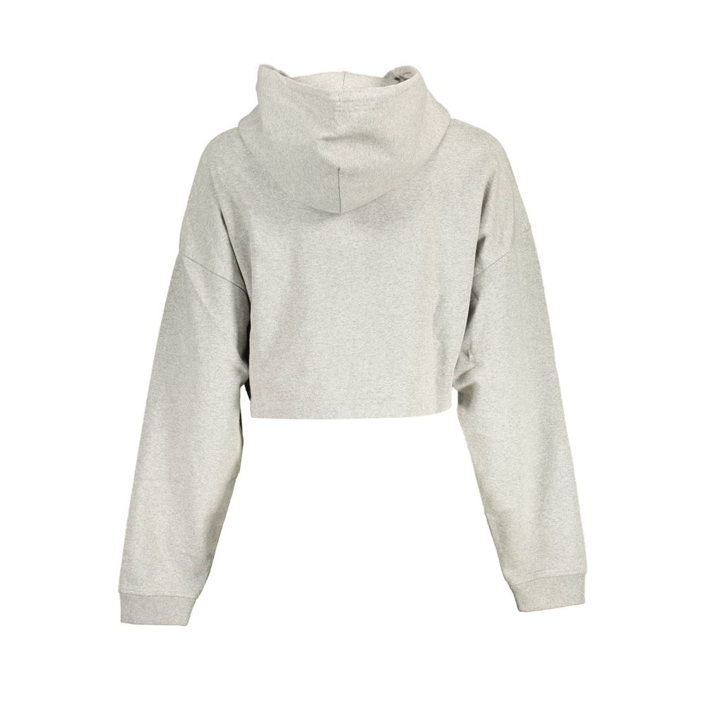 Tommy Hilfiger Grigio Cotton Women Sweatshirt - Luxe Nova