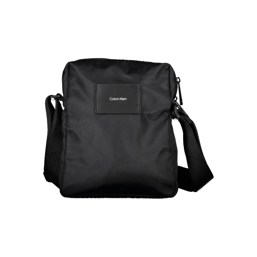 Calvin Klein Black Polyester Men's Shoulder Bag - Luxe Nova