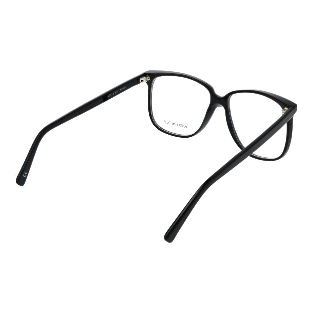 Andy Wolf Black Acetate Glasses (Frames) - Luxe Nova