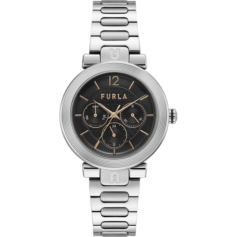 Furla Gray Stainless Steel Bracelet Watch - Luxe Nova
