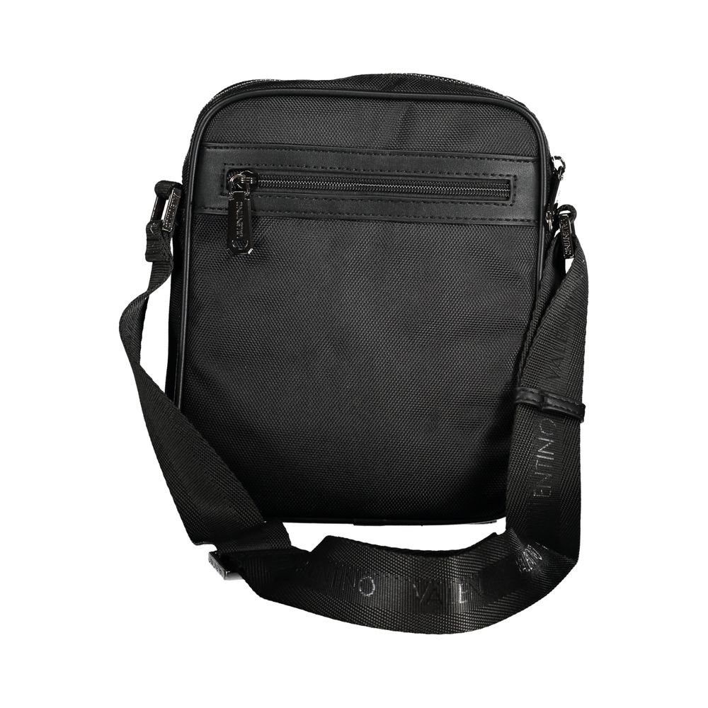 Mario Valentino Nero Polyester Men Shoulder Bag - Luxe Nova