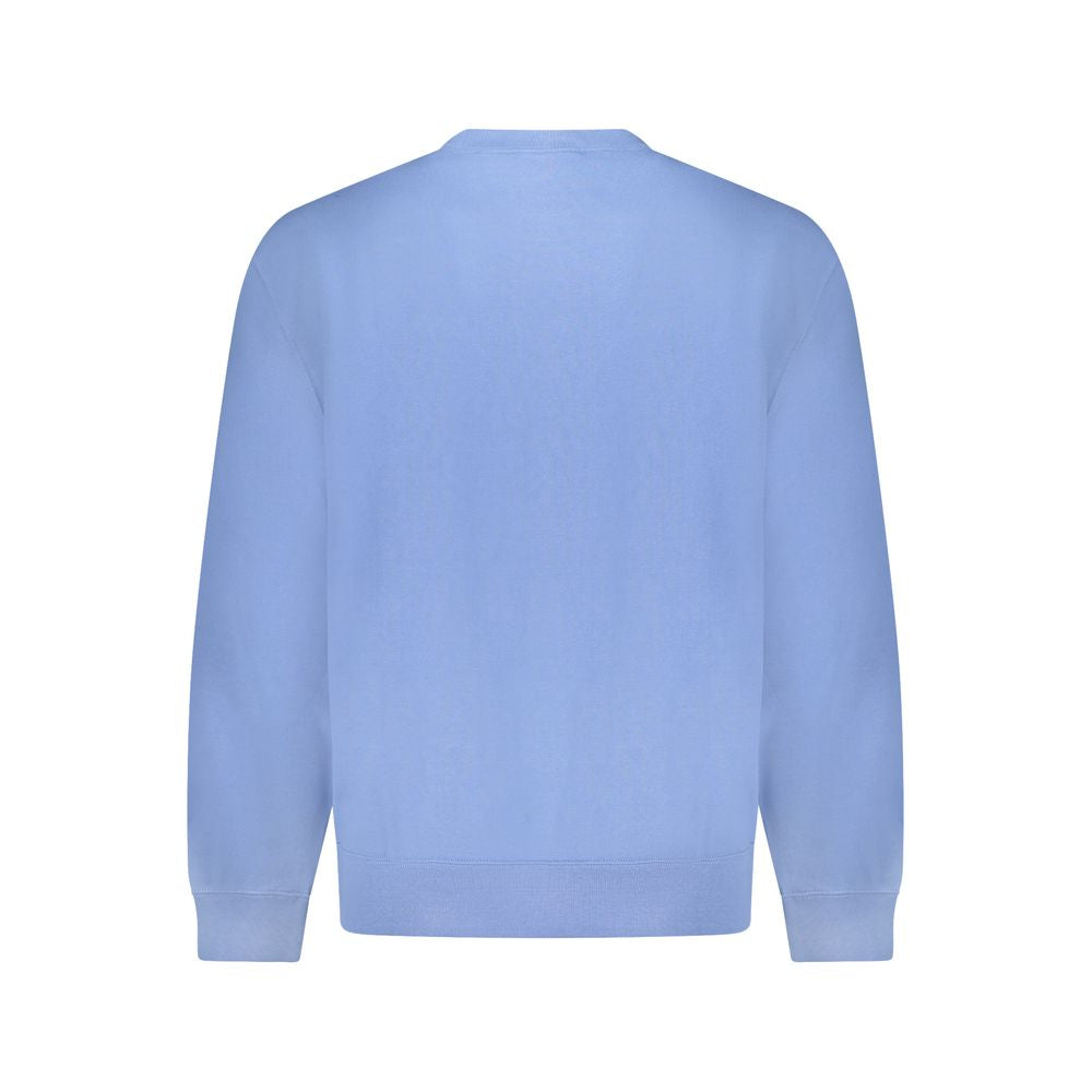 Calvin Klein Blue Cotton Men's Sweatshirt - Luxe Nova