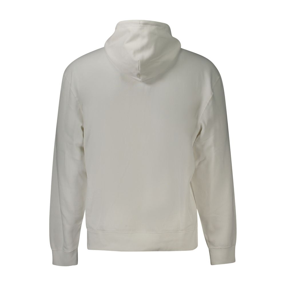 Calvin Klein White Cotton Men's Sweatshirt - Luxe Nova