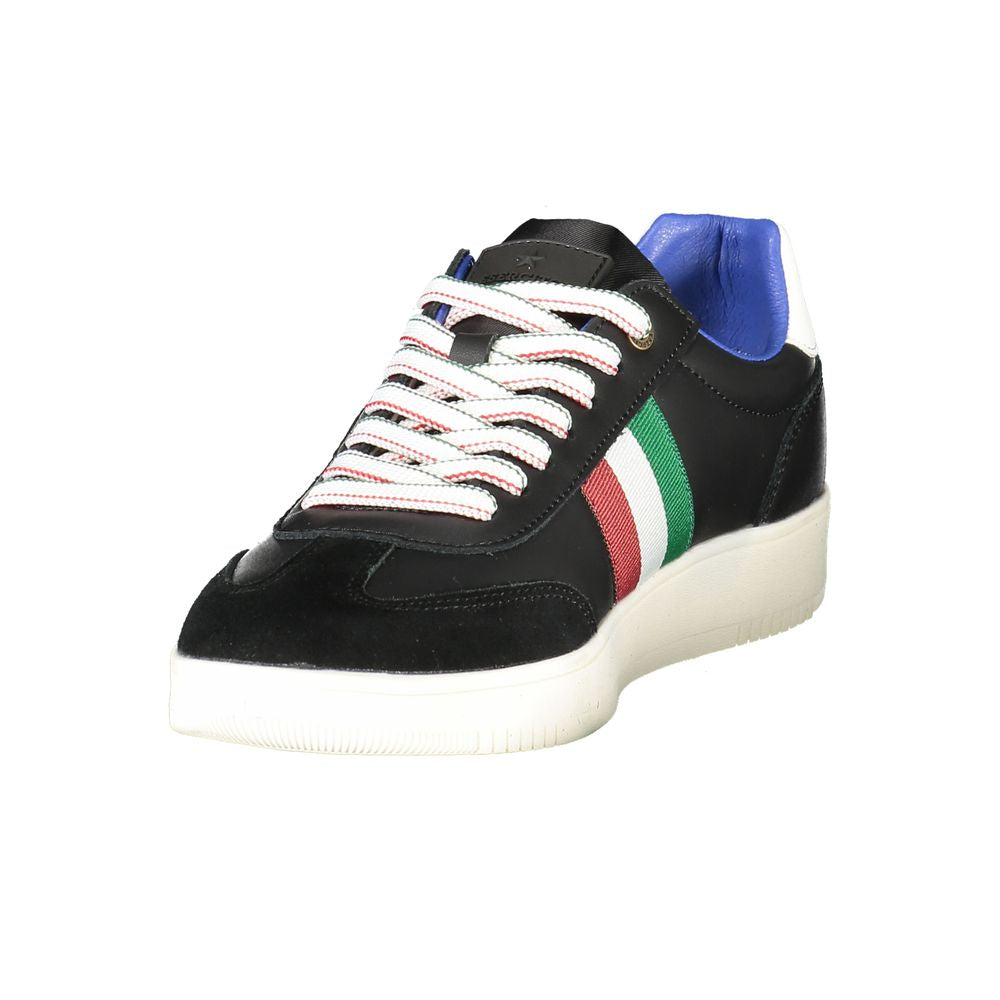 Esercito 1659 Black Leather Men Sneaker - Luxe Nova