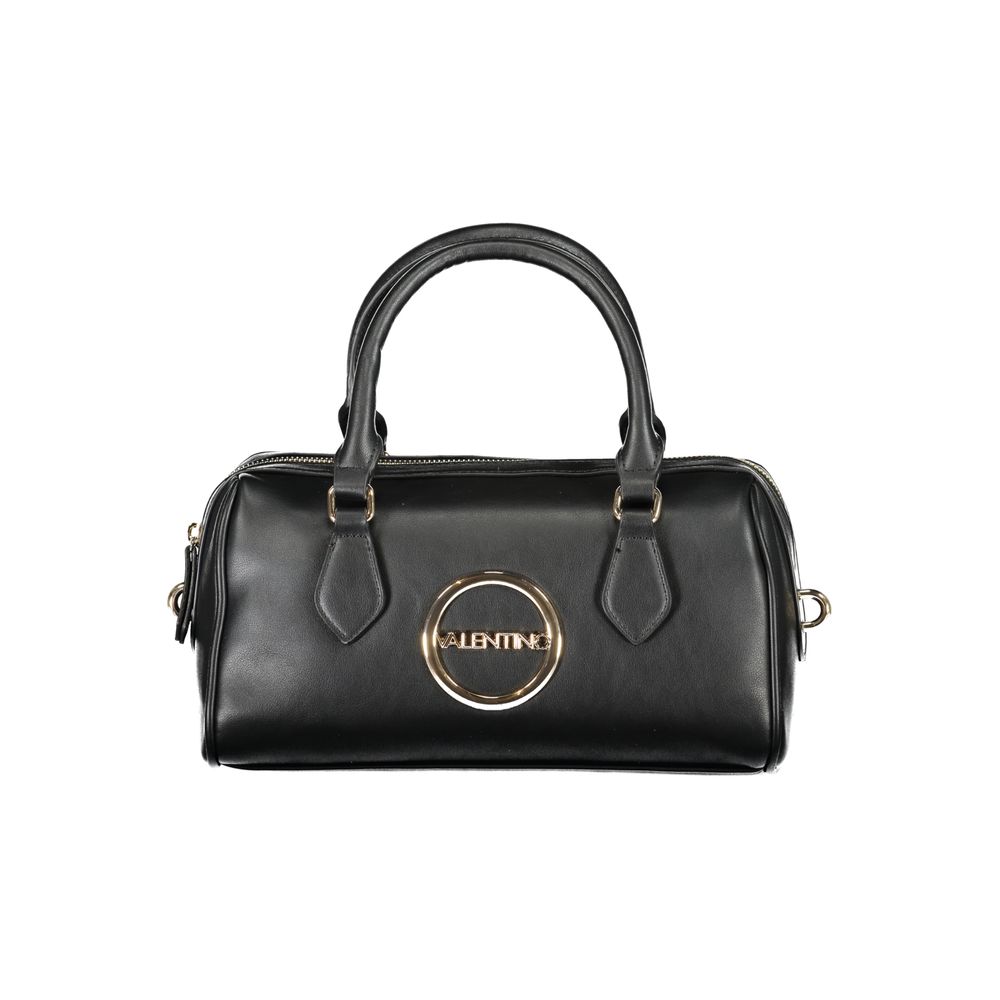 Mario Valentino "Nero Poliuretano Woman Handbag" - Luxe Nova