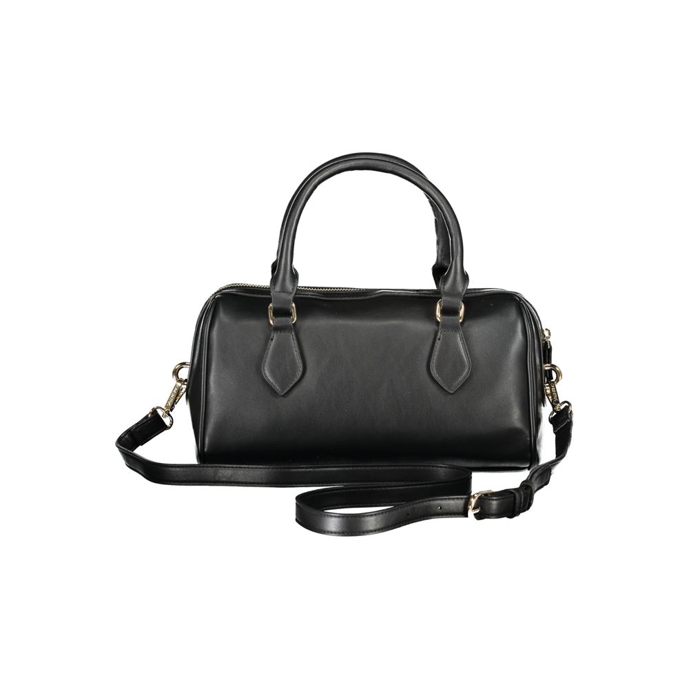 Mario Valentino "Nero Poliuretano Woman Handbag" - Luxe Nova