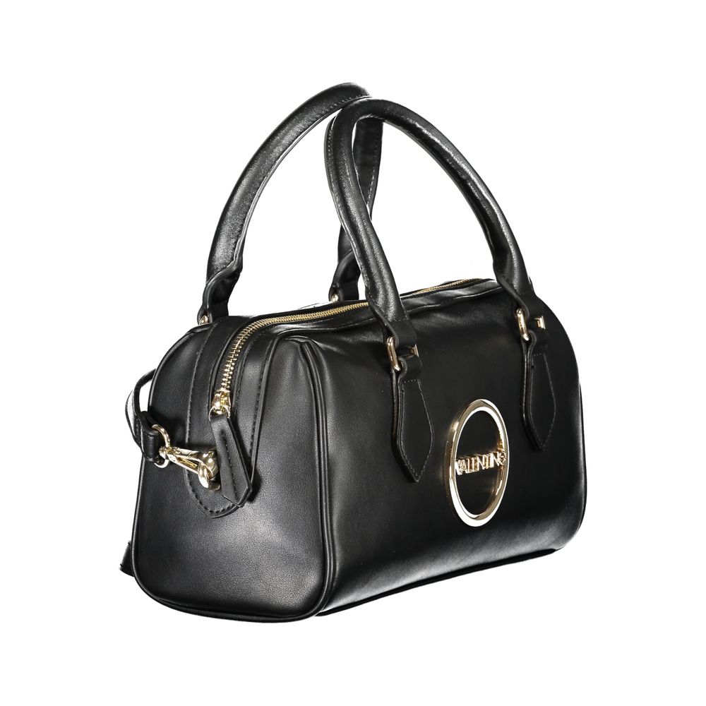 Mario Valentino "Nero Poliuretano Woman Handbag" - Luxe Nova