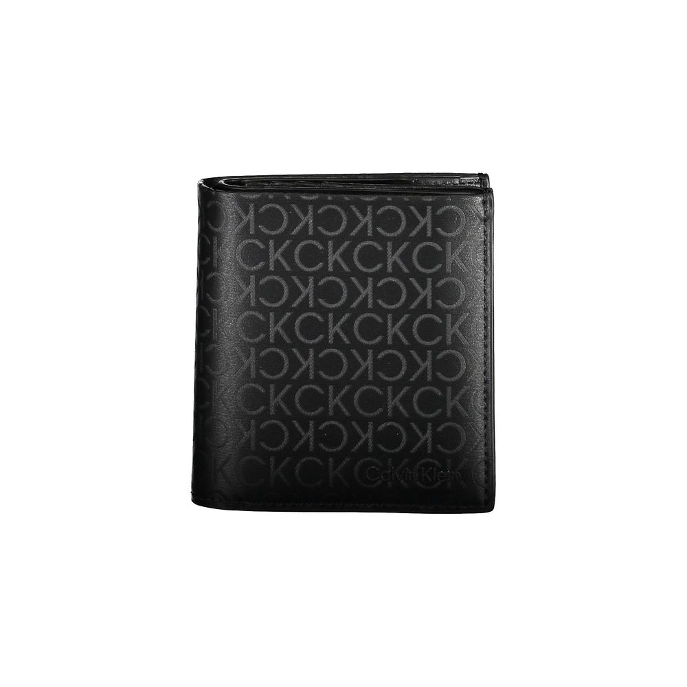 Calvin Klein Black Polyurethane Men Wallet - Luxe Nova