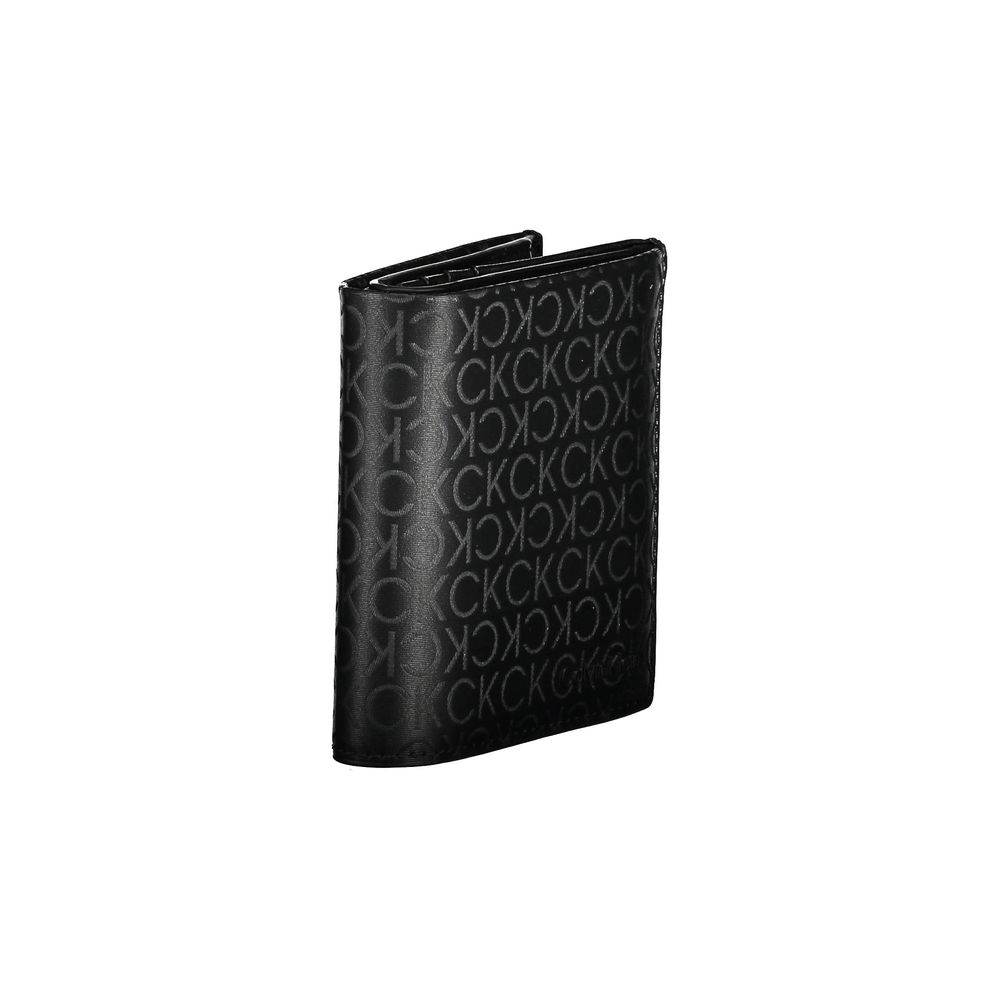 Calvin Klein Black Polyurethane Men Wallet - Luxe Nova