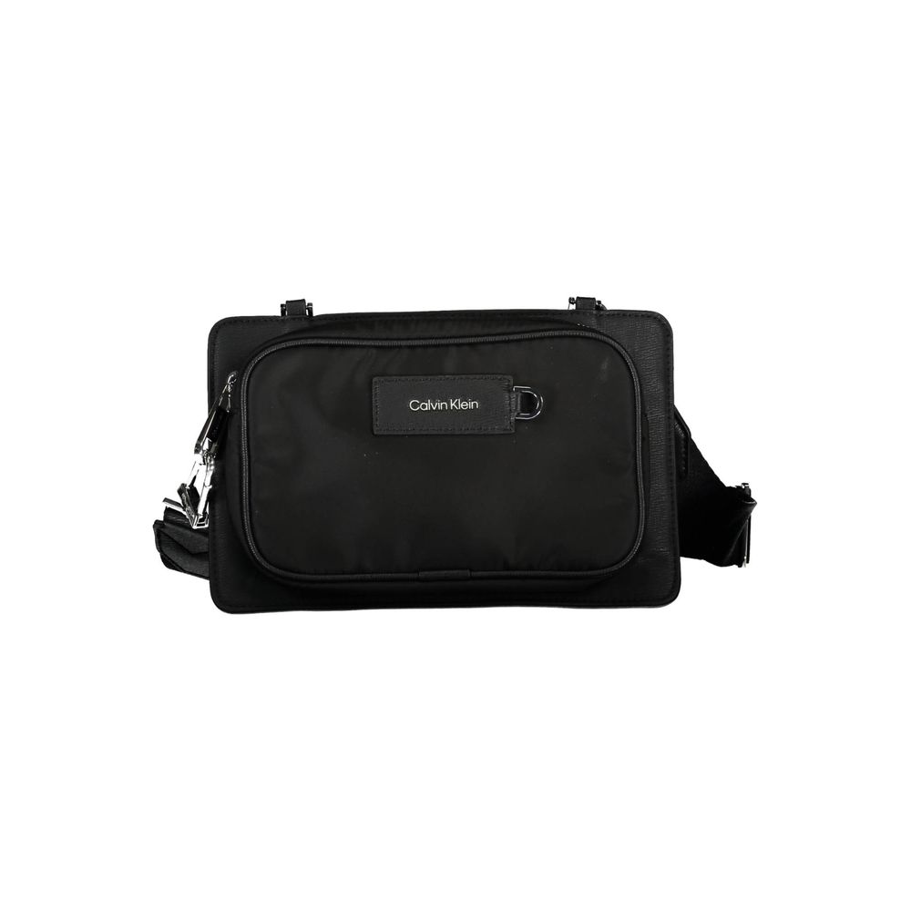 Calvin Klein Black Polyester Men's Shoulder Bag - Luxe Nova