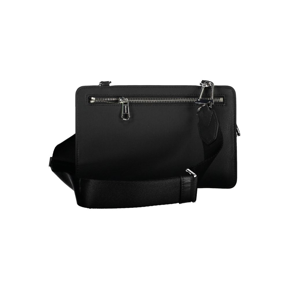 Calvin Klein Black Polyester Men's Shoulder Bag - Luxe Nova