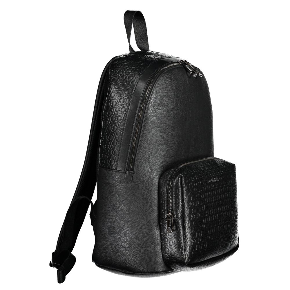 Calvin Klein Black Polyester Men's Backpack - Luxe Nova