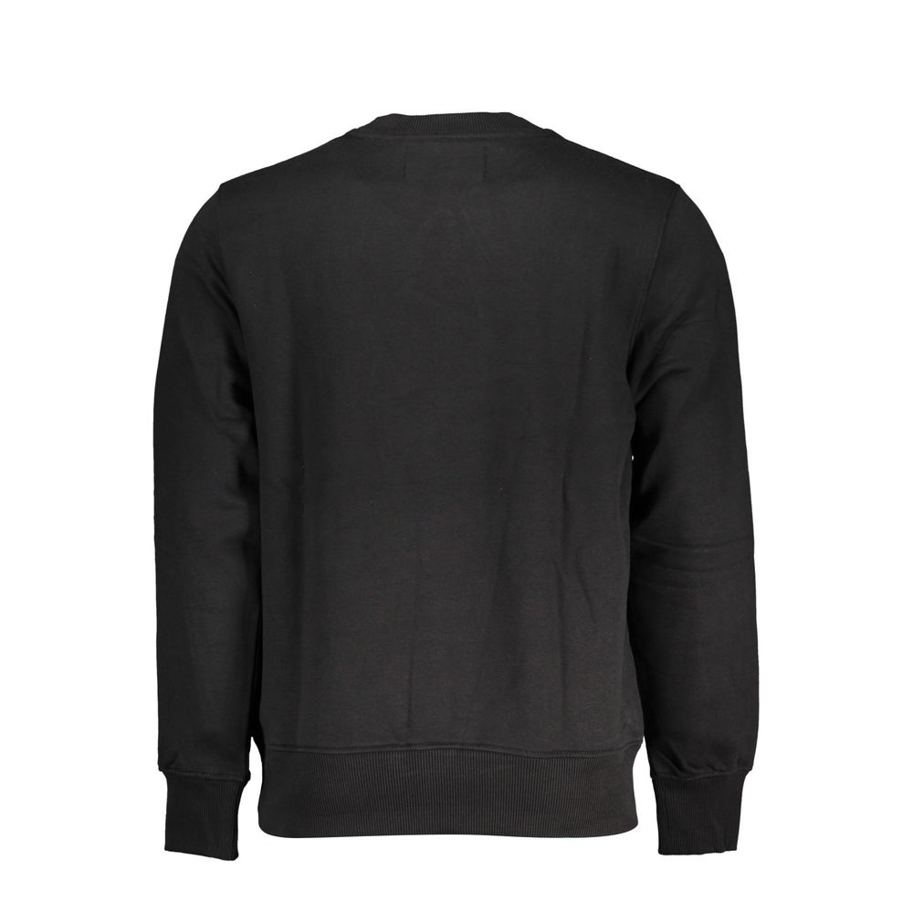 Calvin Klein Nero Cotton Men Sweatshirt - Luxe Nova