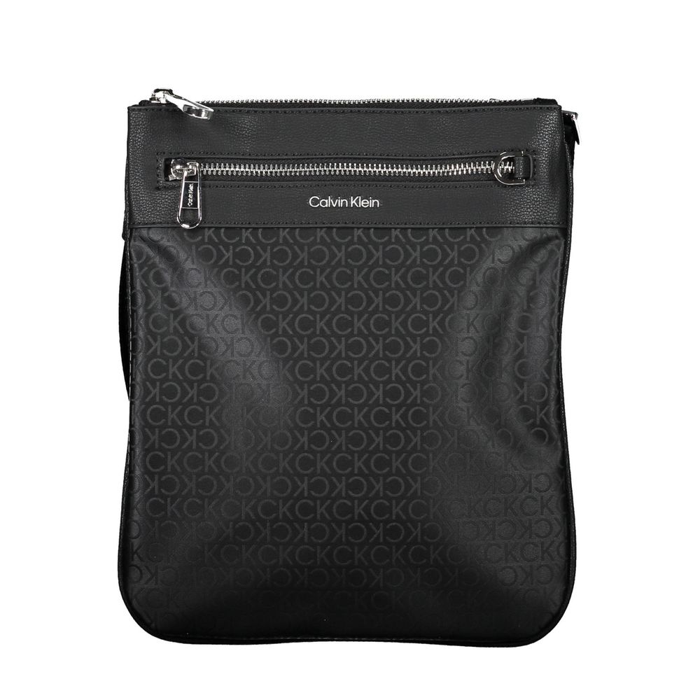 Calvin Klein Black Polyester Men's Shoulder Bag - Luxe Nova