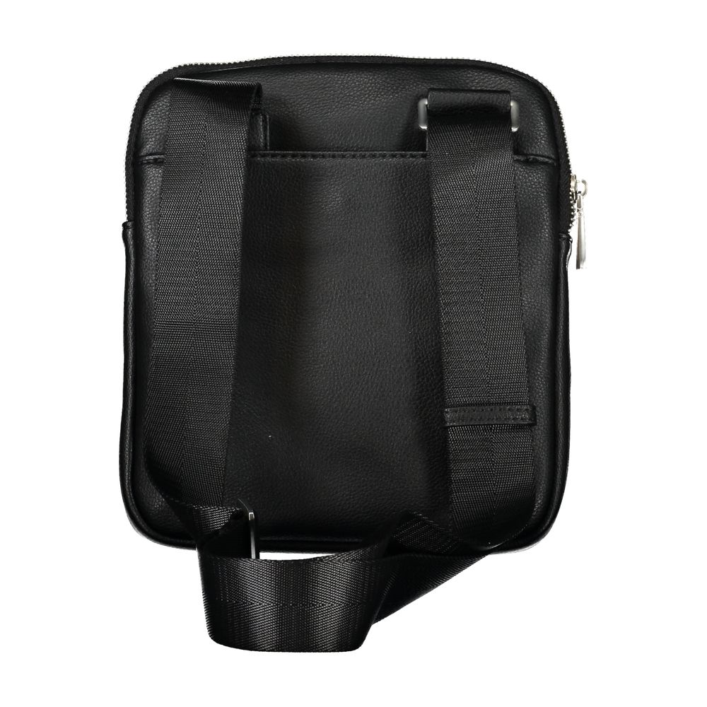 Guess Jeans Nero Poliuretano Men Shoulder Bag - Luxe Nova
