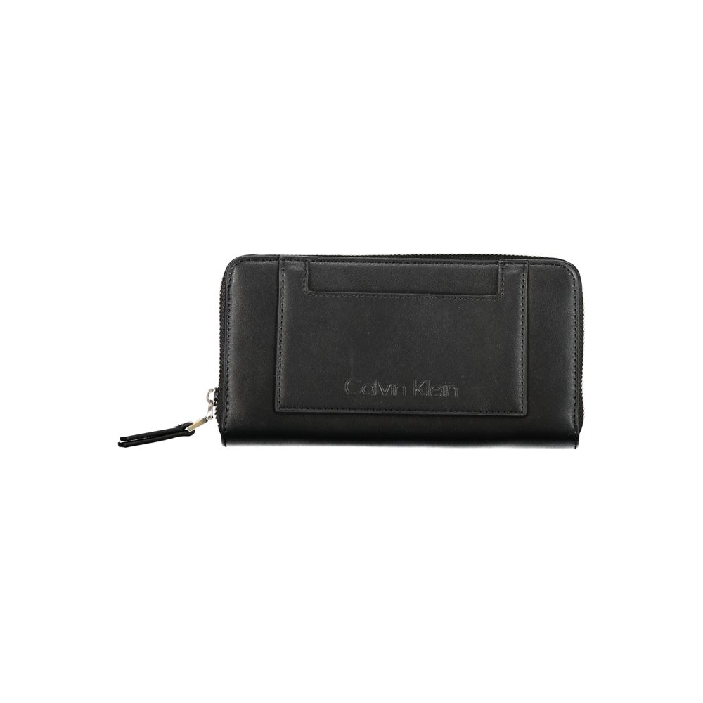 Calvin Klein Black Polyester Women Wallet - Luxe Nova