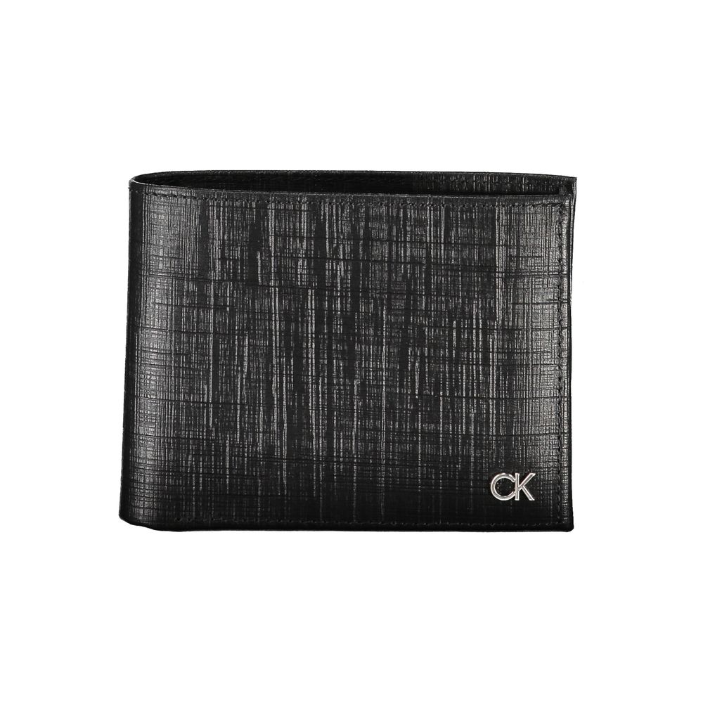Calvin Klein Black Leather Mens Wallet - Luxe Nova