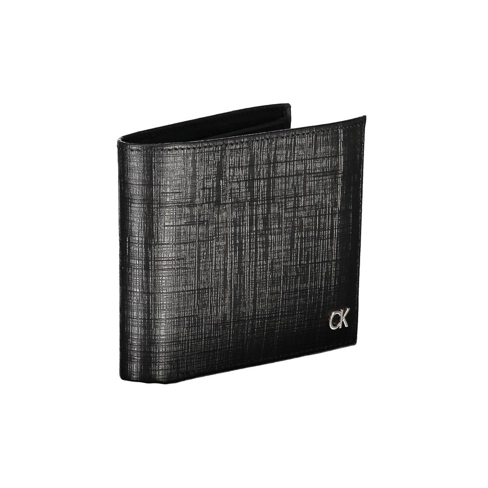 Calvin Klein Black Leather Mens Wallet - Luxe Nova