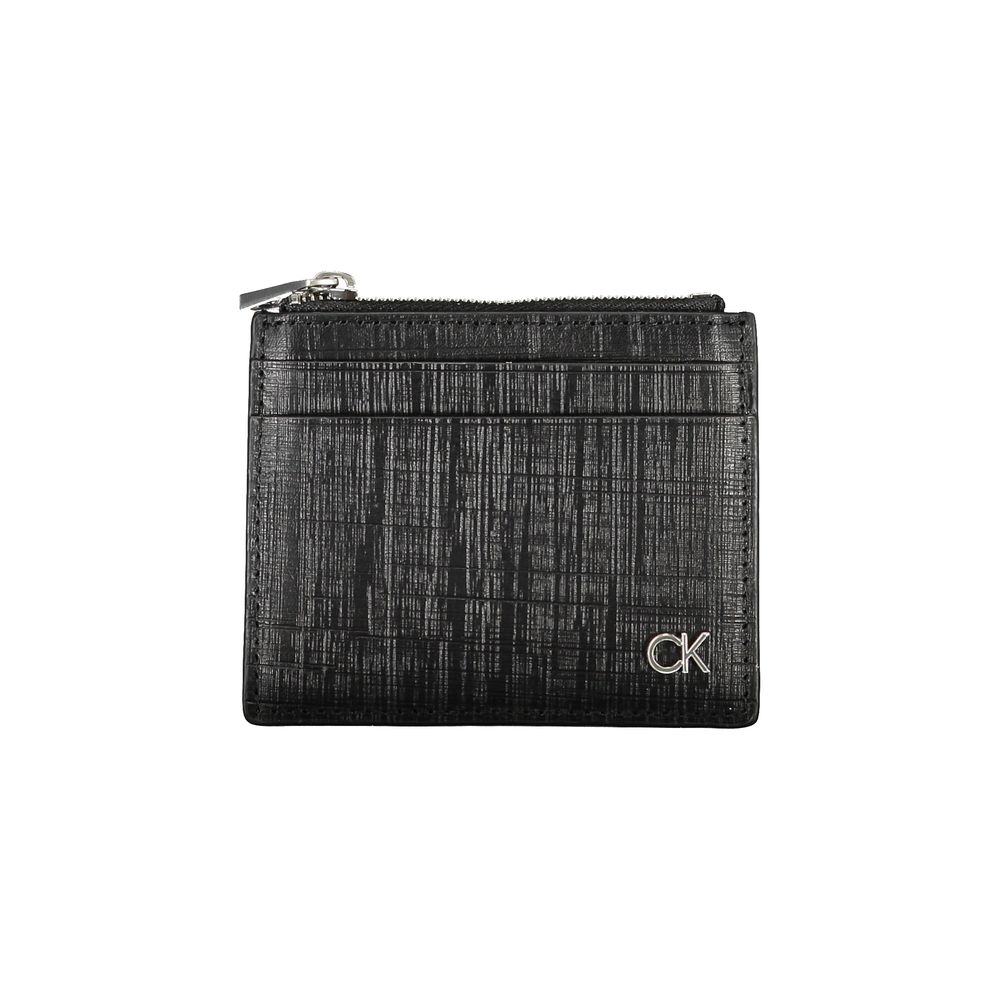 Calvin Klein Nero Leather Men Cardholder - Luxe Nova