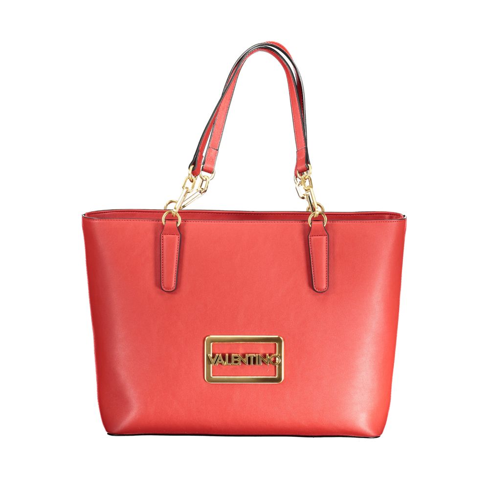 Mario Valentino Rosso Polyurethane Women Handbag - Luxe Nova