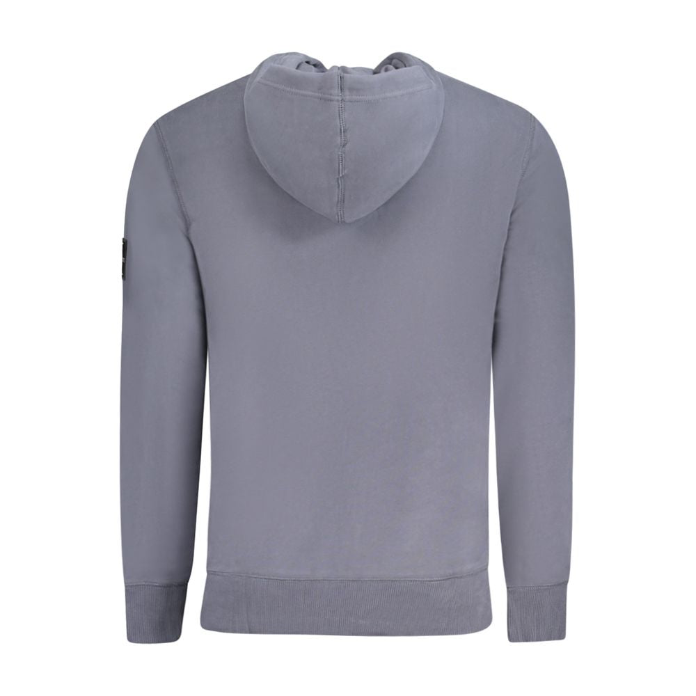 Calvin Klein Blue Cotton Men Sweater - Luxe Nova