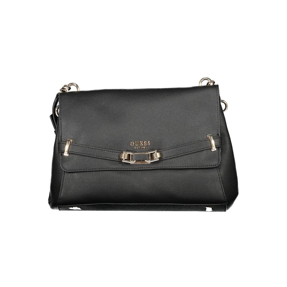Guess Jeans Black Polyurethane Women's Handbag - Luxe Nova
