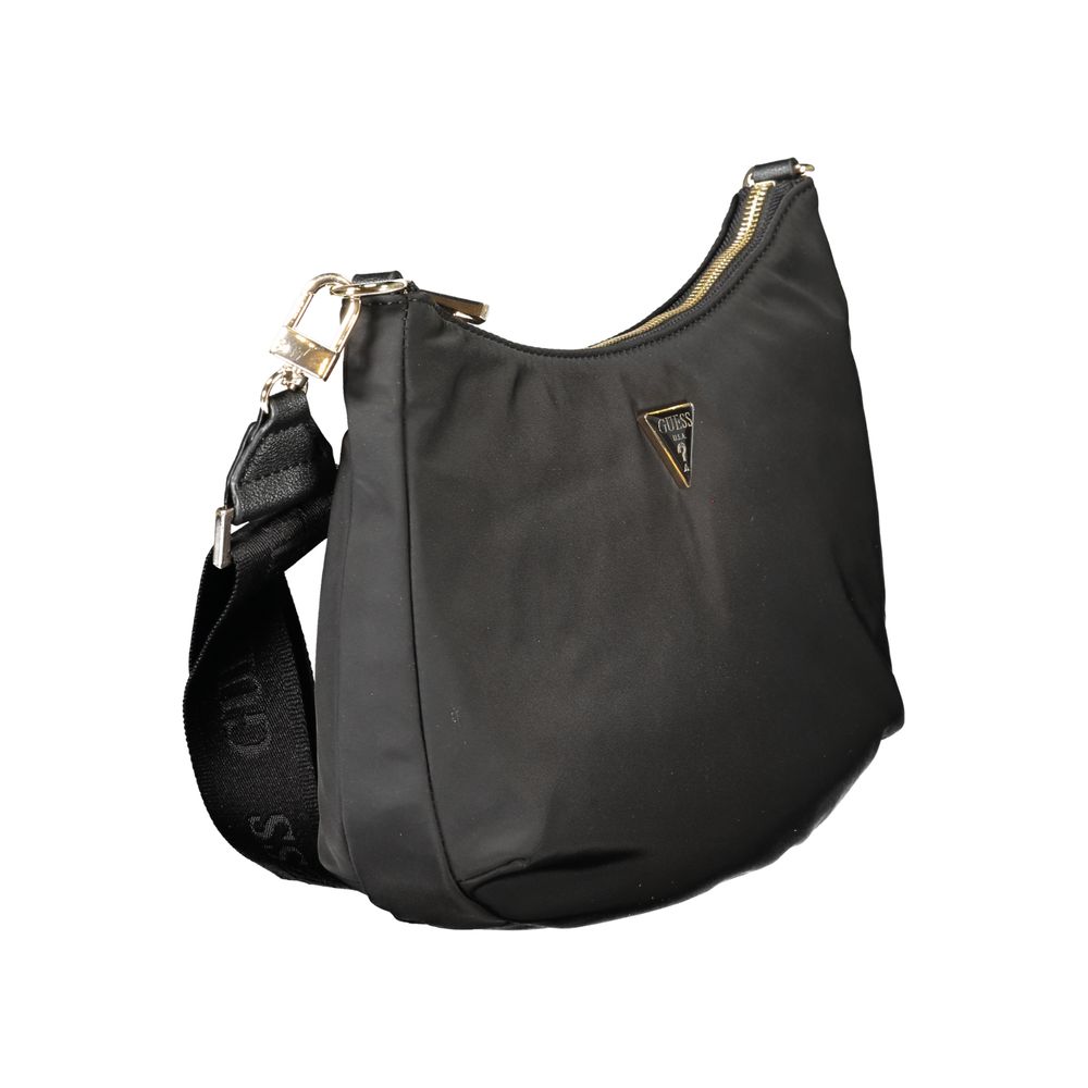 Guess Jeans Black Polyester Women Handbag - Luxe Nova
