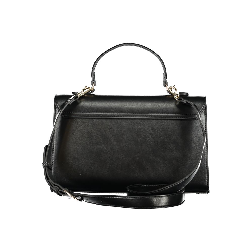 Mario Valentino Nero Polyurethane Women's Handbag - Luxe Nova