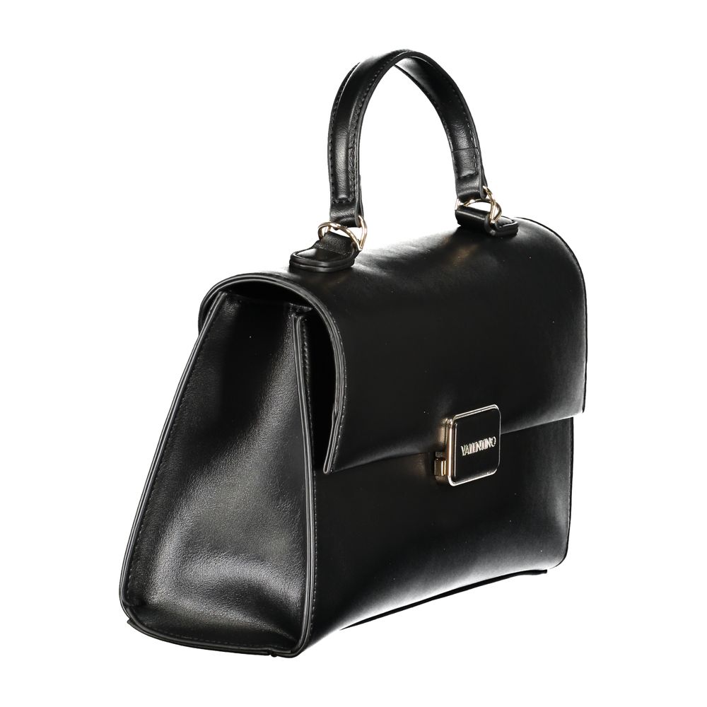 Mario Valentino Nero Polyurethane Women's Handbag - Luxe Nova