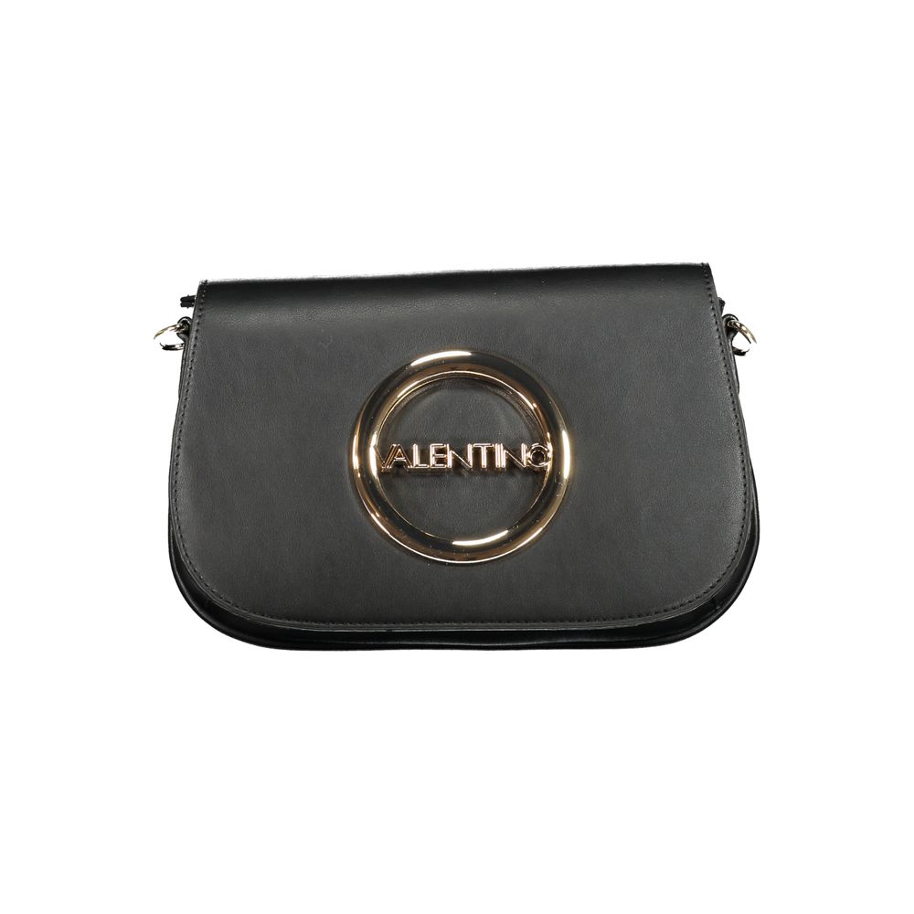 Mario Valentino Nero Polyurethane Women Handbag - Luxe Nova
