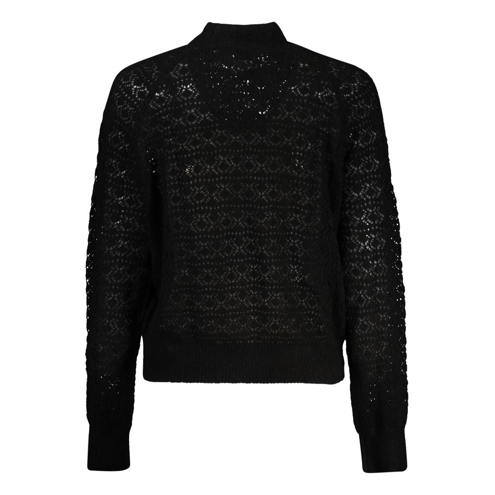 Guess Jeans Black Wool Women Sweater